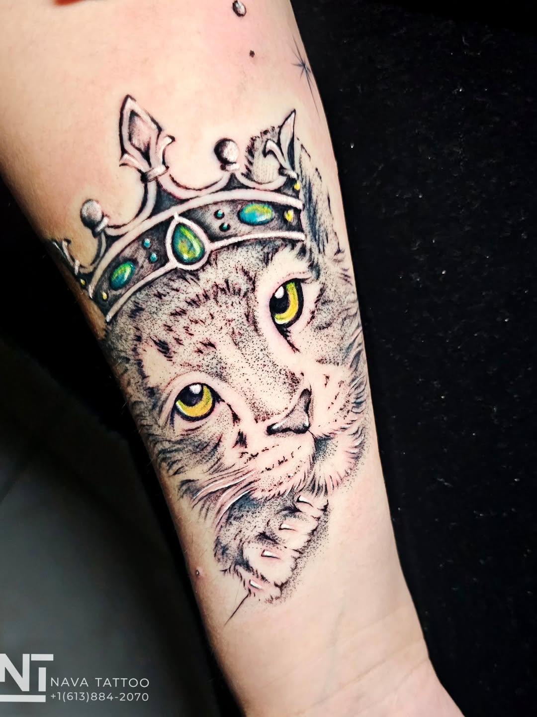 Tattoo by @navatattooo — realism, black_and_grey