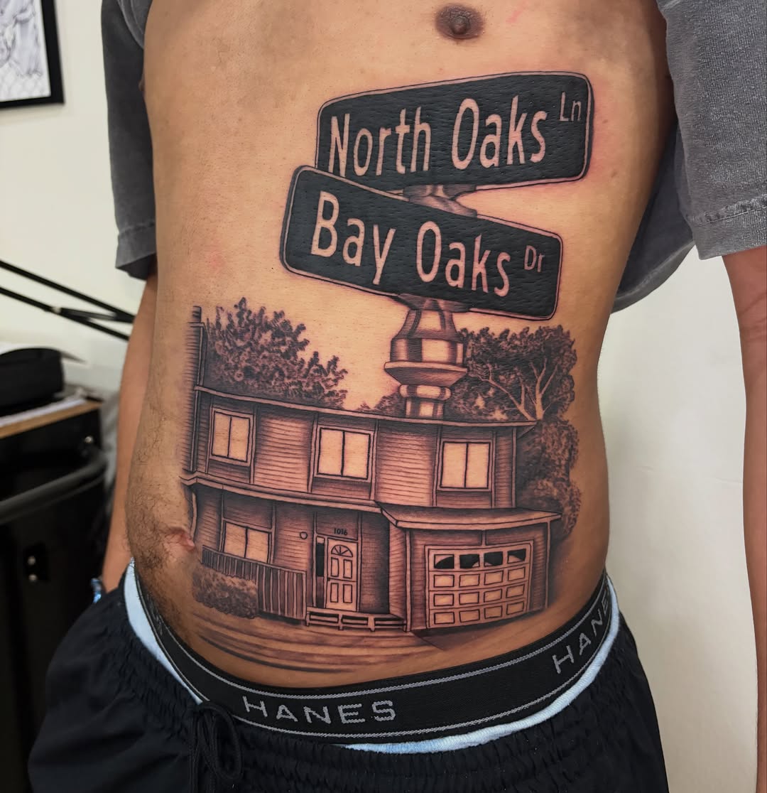 Tattoo by @osieltattoos โ realism, black_and_grey