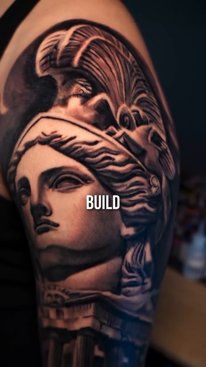 Tattoo by @artbysang — realism, black_and_grey