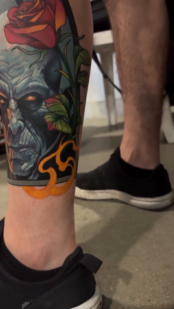 Tattoo by @tattoosbybenloredo — dark_realism, neo_traditional