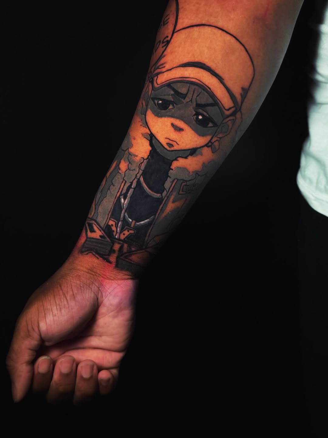 Tattoo by @inkbyt0ny — anime