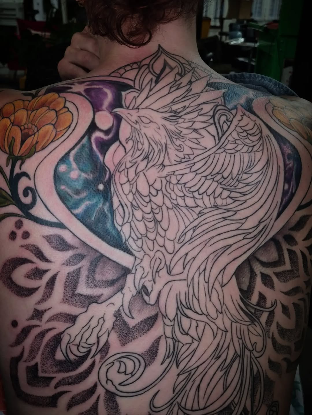 Tattoo by @_lydiathetattoolady — dotwork