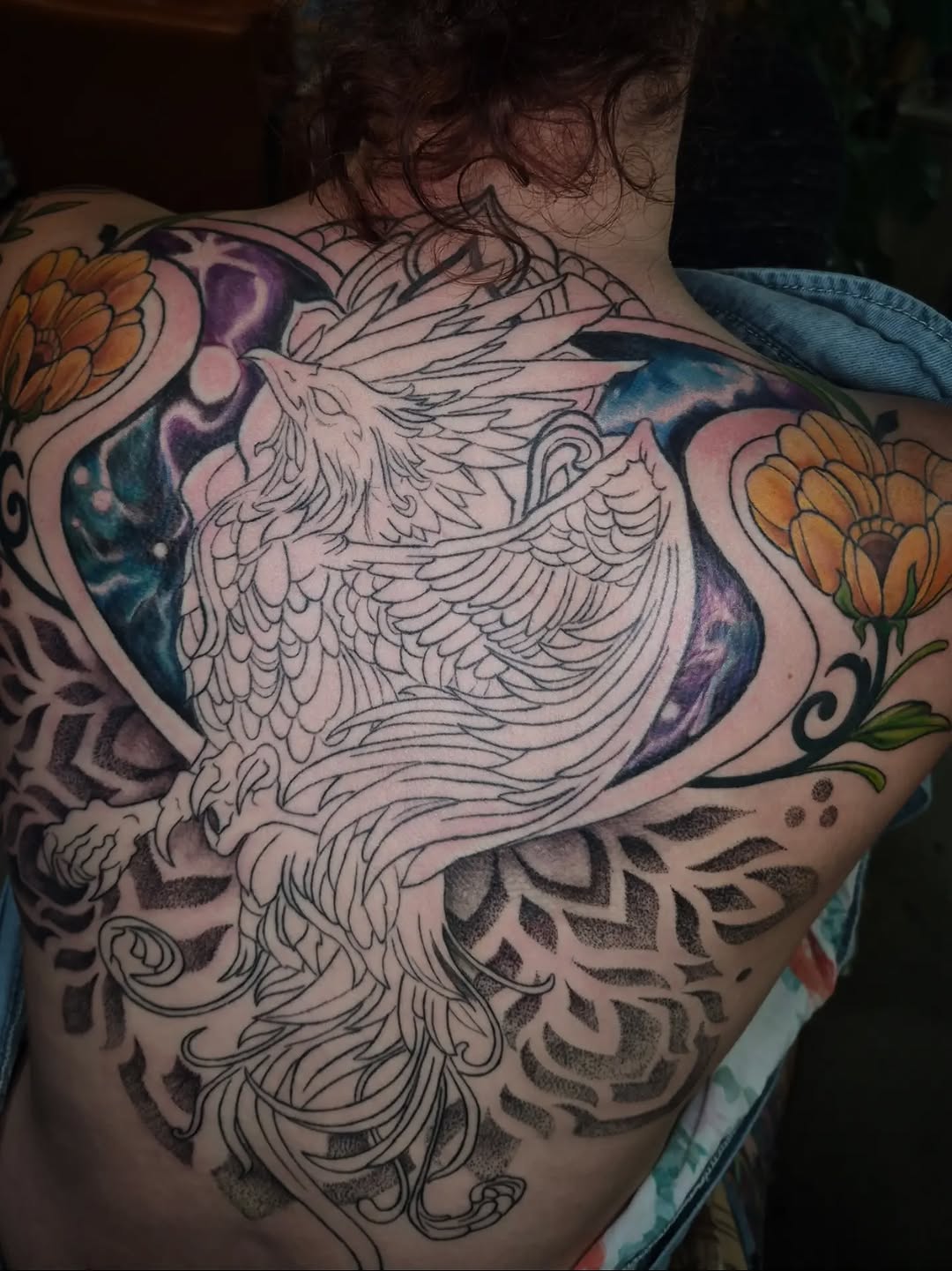 Tattoo by @_lydiathetattoolady — dotwork