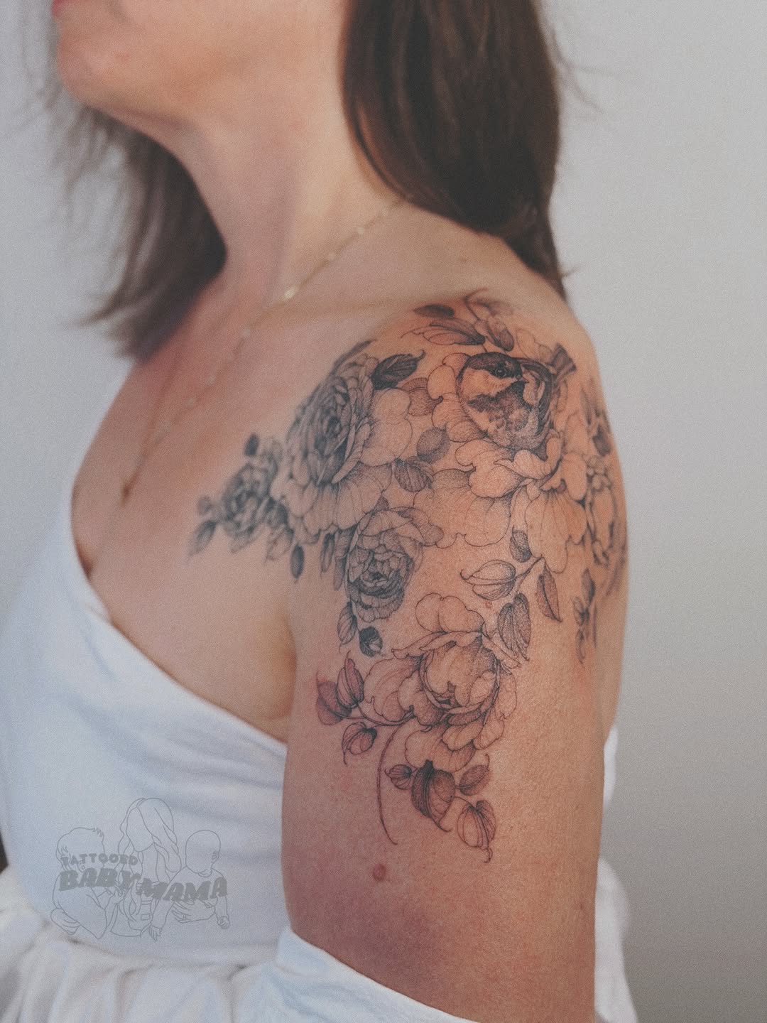 Tattoo by @tattooedbabymama β fine_line