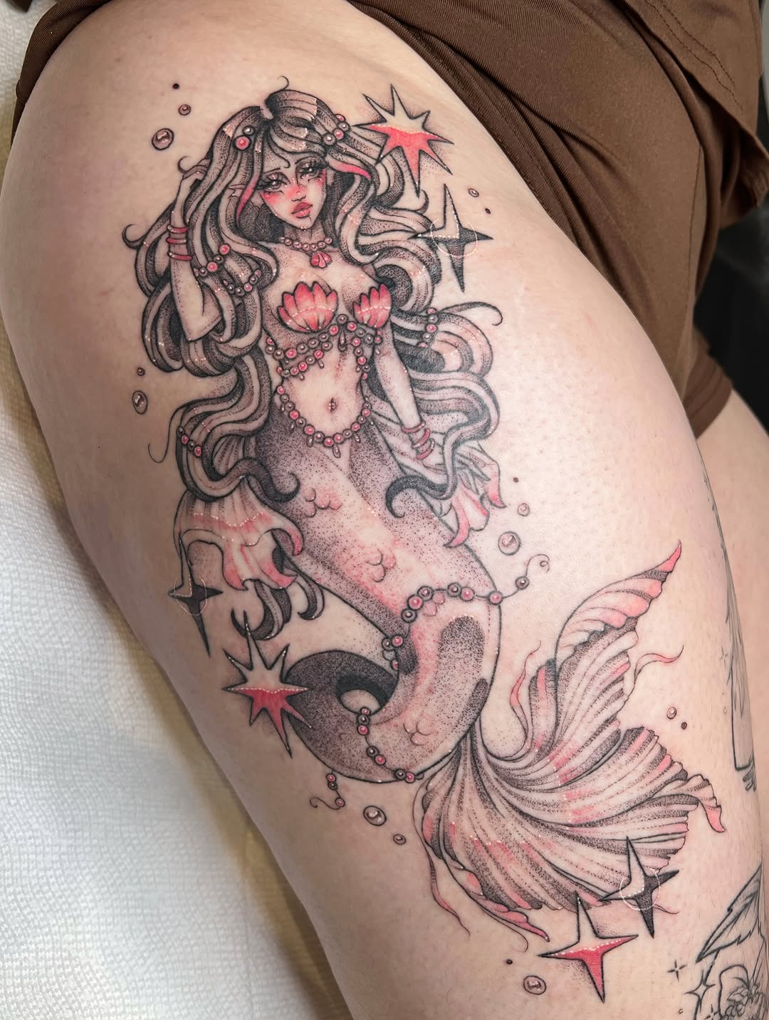 Tattoo by @toothfairytats — neo_traditional, fine_line