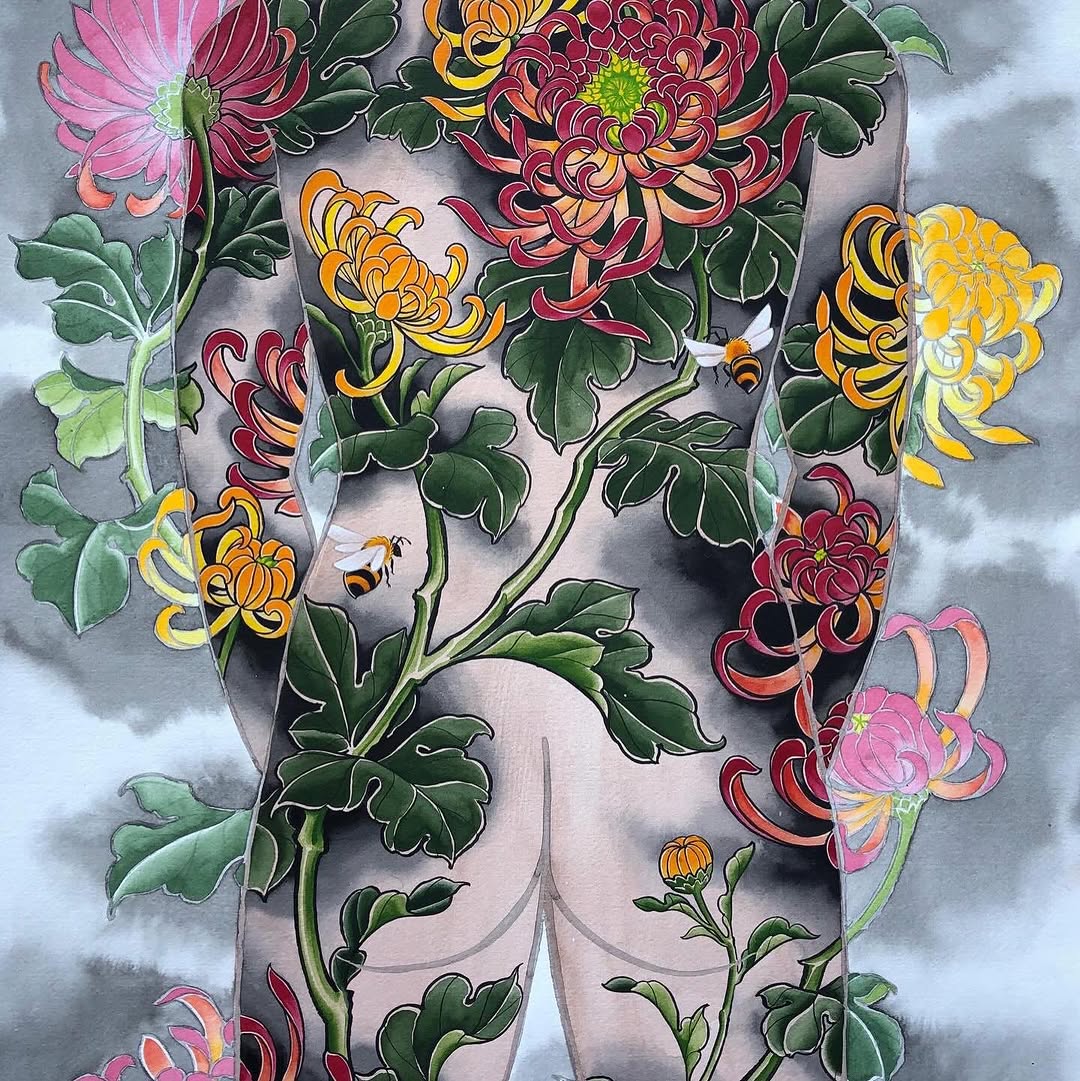 Tattoo by @megonshoretattoo โ japanese_irezumi, illustrative
