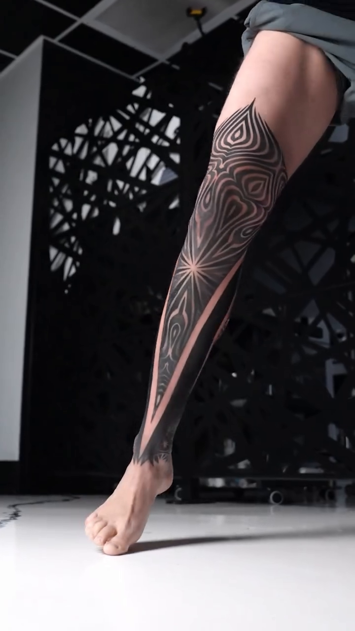 Tattoo by @ilyacascad — geometric, blackwork