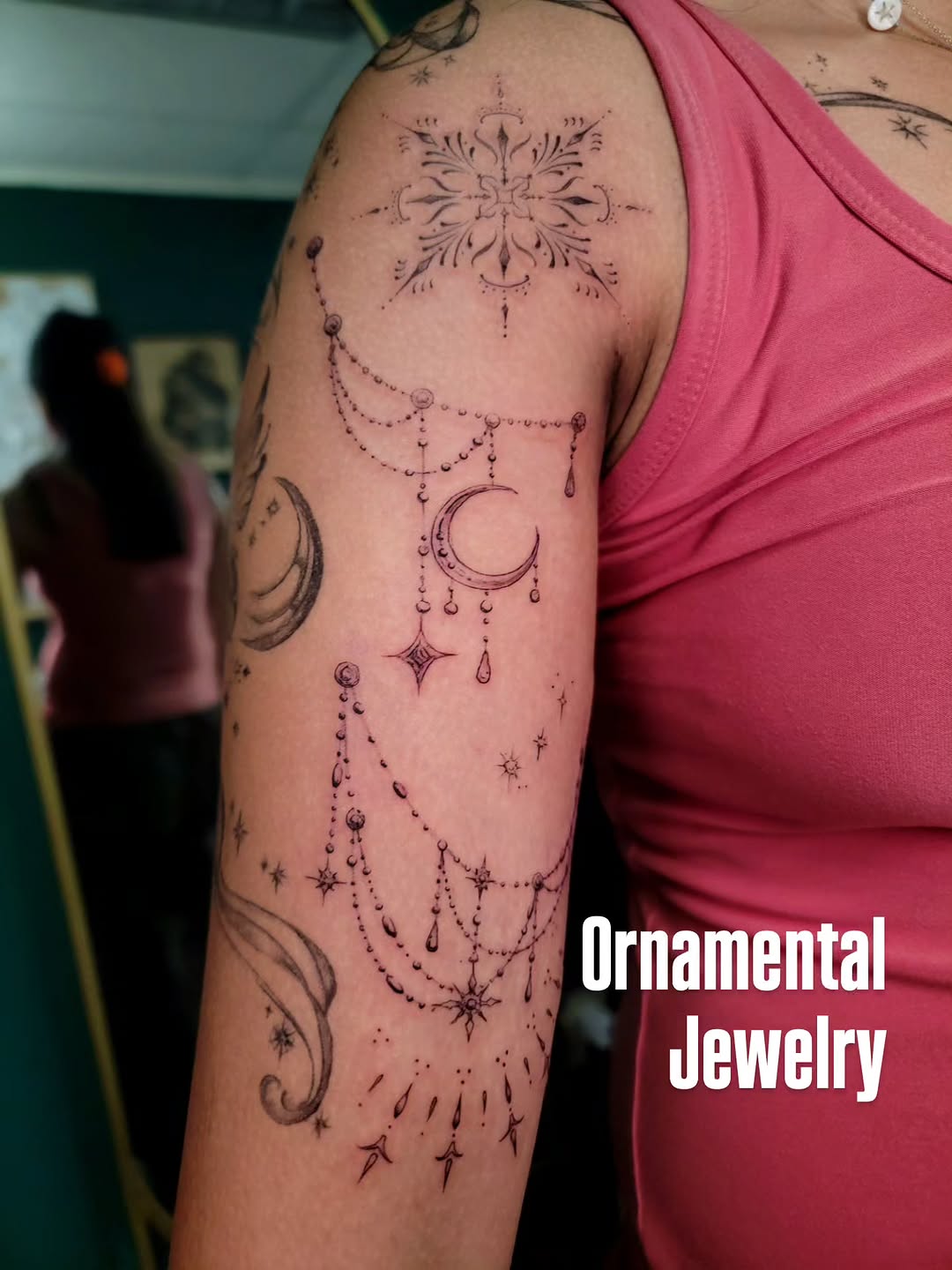 Tattoo by @nana_nathan โ fine_line, ornamental