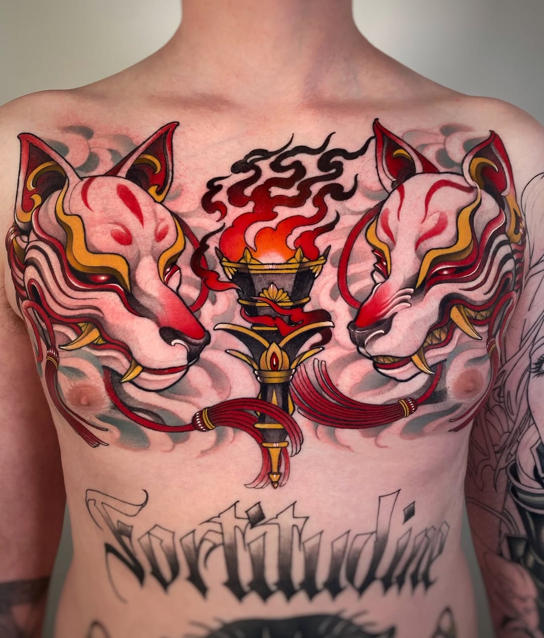 Tattoo by @august_tattooer โ japanese_irezumi, neo_traditional