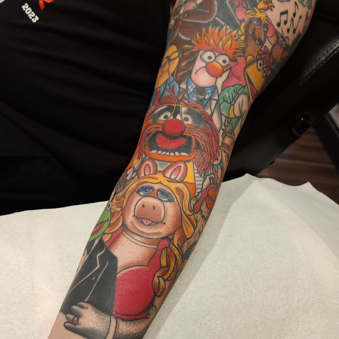 Tattoo by @jason_ink_city_tattoo — new_school, anime