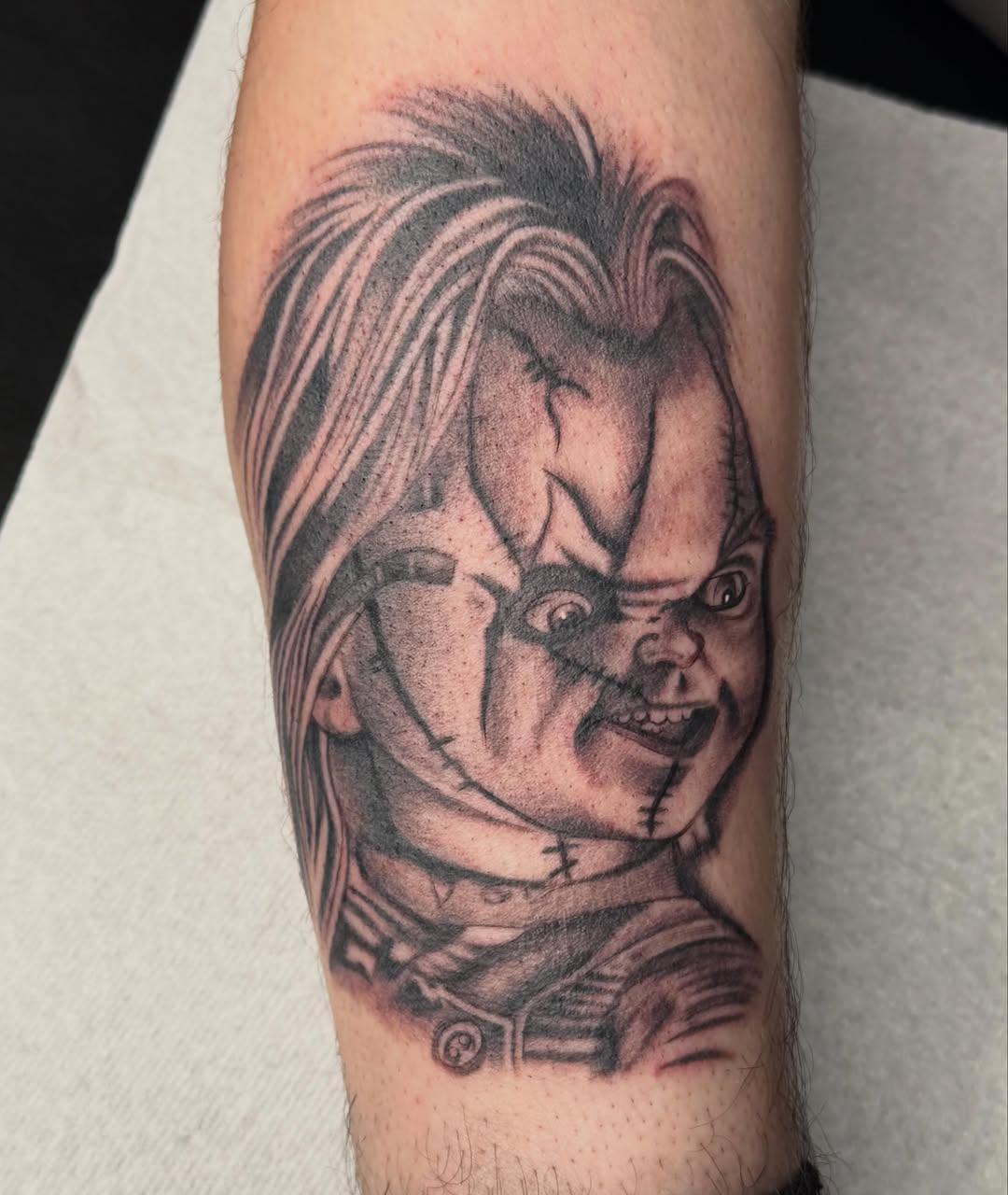 Tattoo by @kimtattoos_wslv — realism, black_and_grey