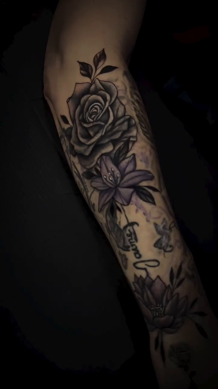 Tattoo by @artbyjaimefaith — black_and_grey