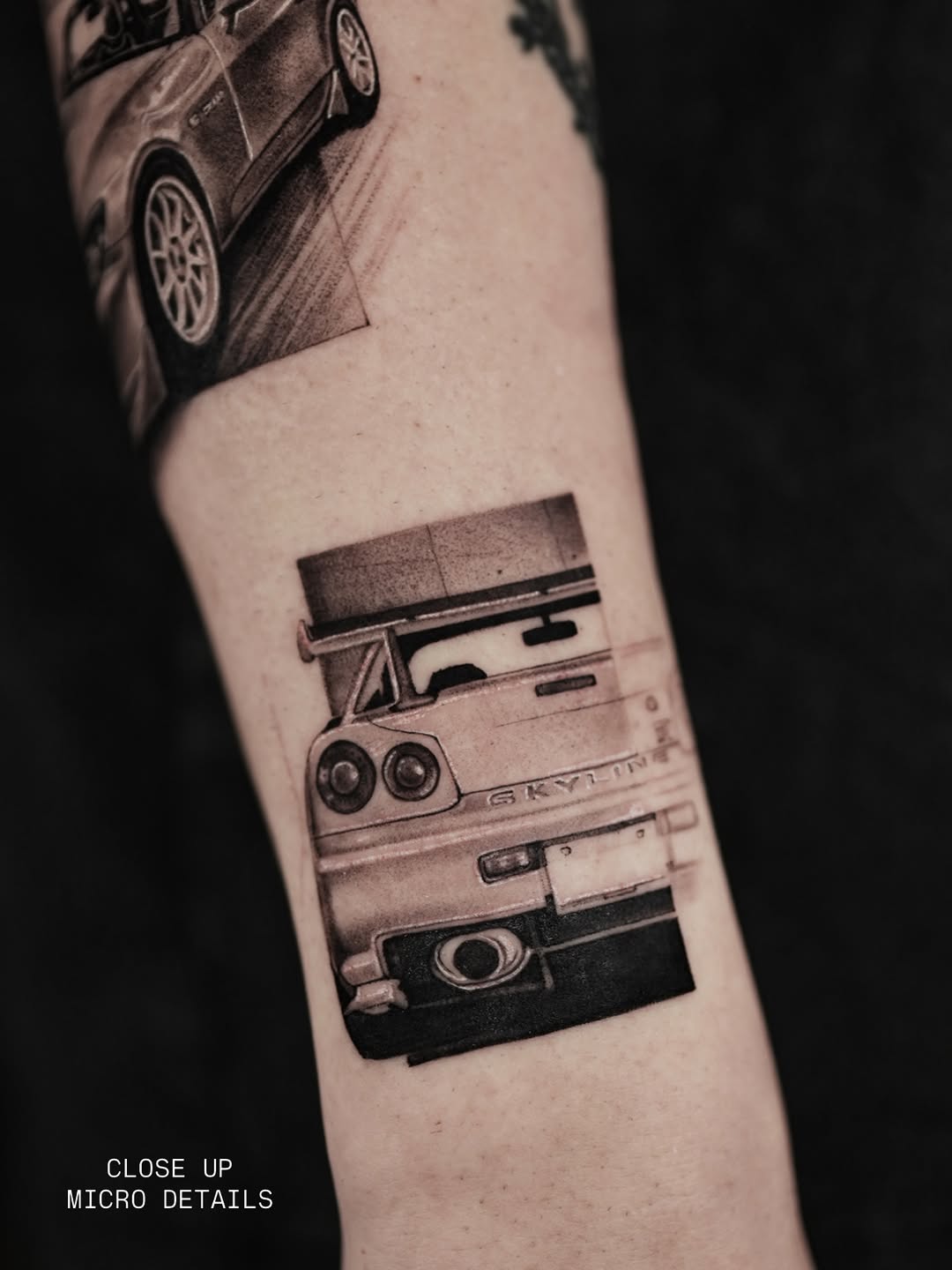 Tattoo by @zinktattoozac — realism, black_and_grey