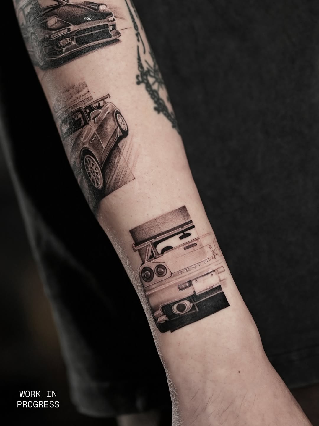 Tattoo by @zinktattoozac — realism, black_and_grey