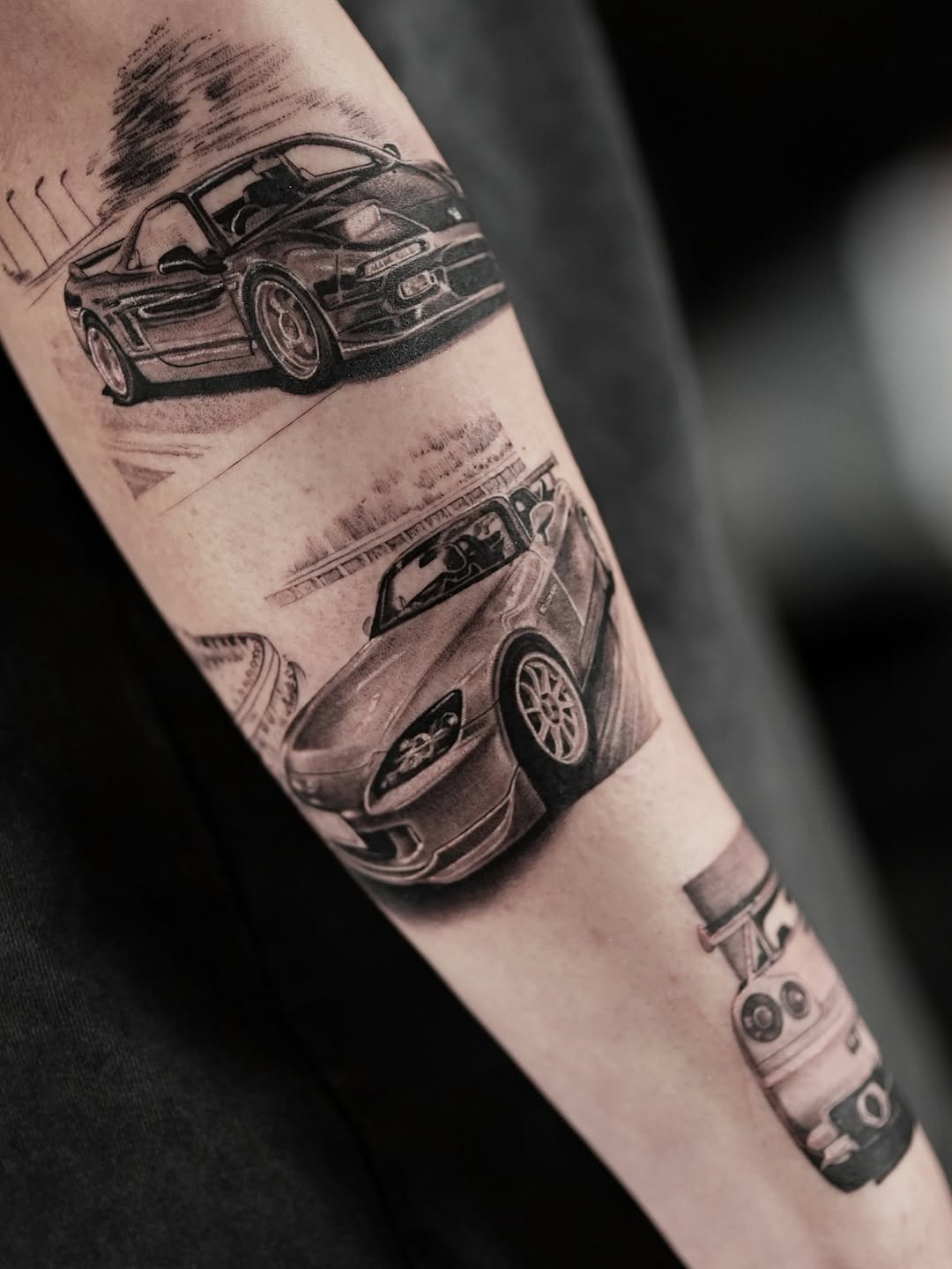 Tattoo by @zinktattoozac — realism, black_and_grey