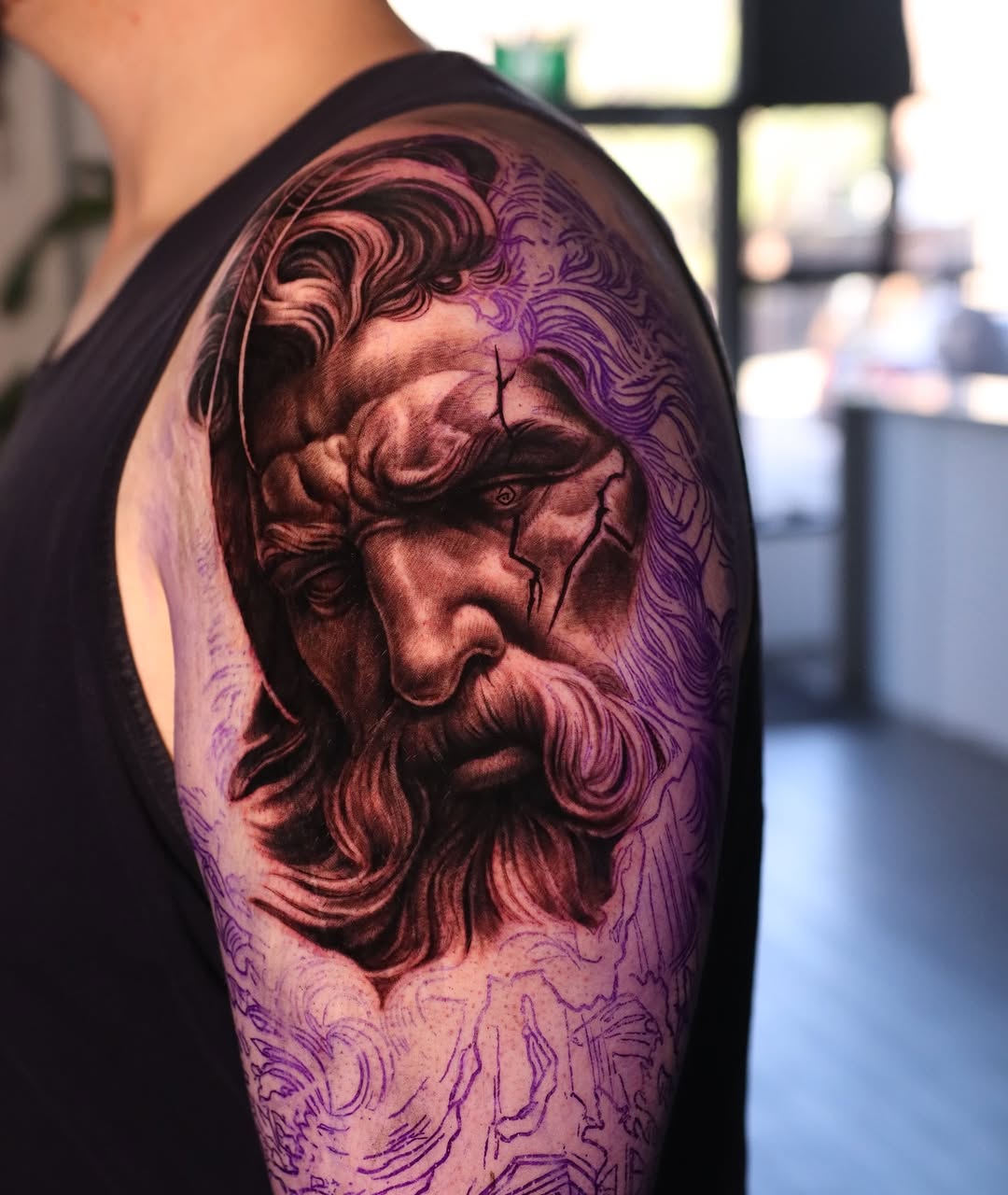 Tattoo by @naomiburke_ — realism, black_and_grey