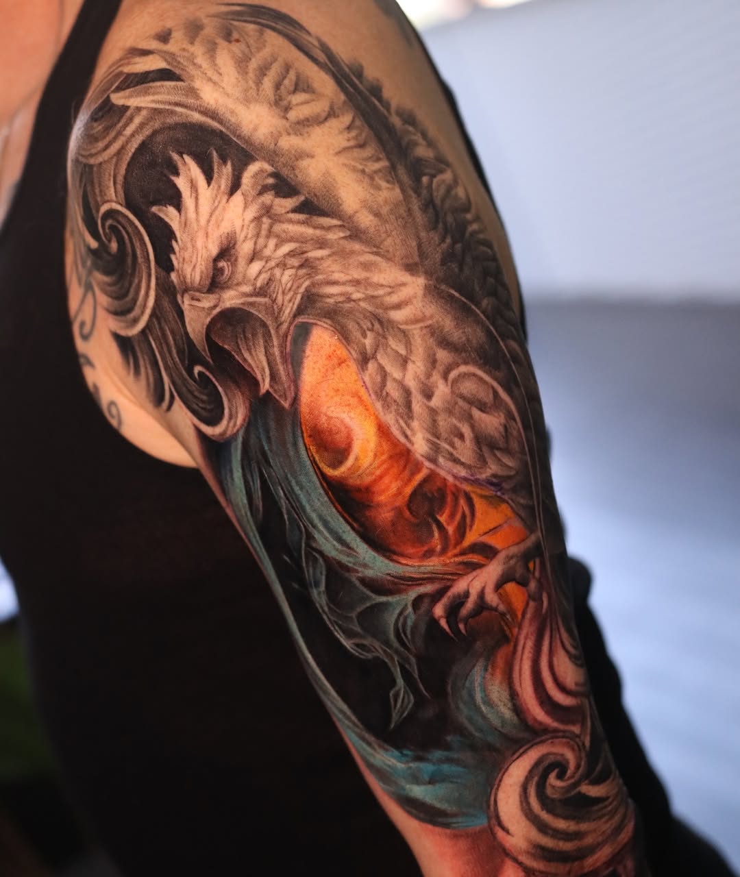 Tattoo by @naomiburke_ — realism, illustrative