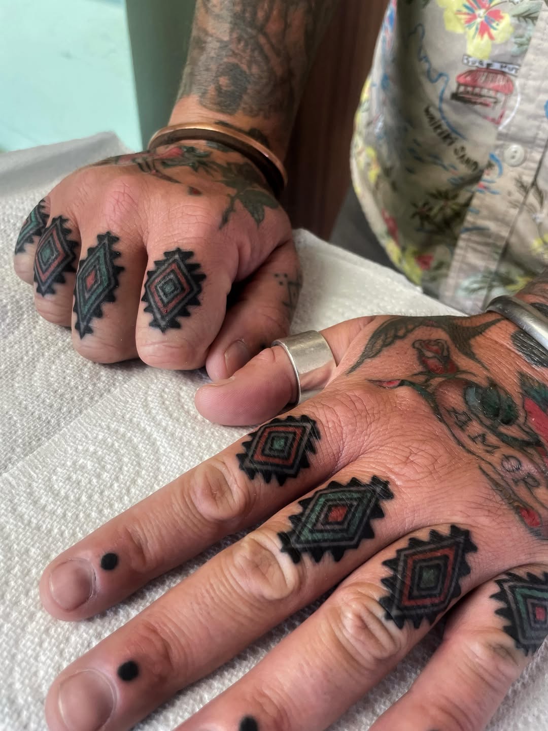 Tattoo by @jt_atkinstattoo — geometric, blackwork