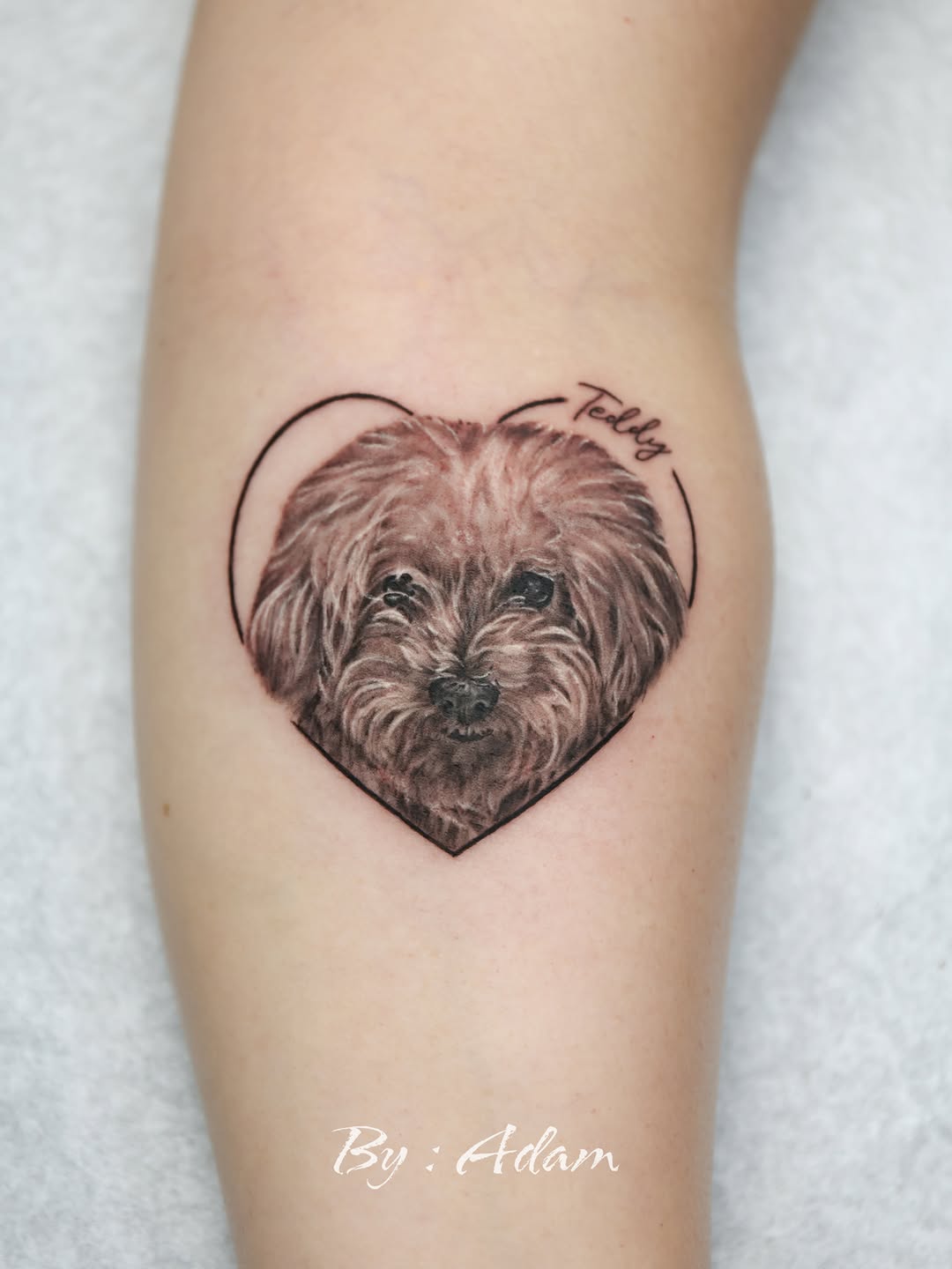 Tattoo by @adam_modoink — realism, black_and_grey