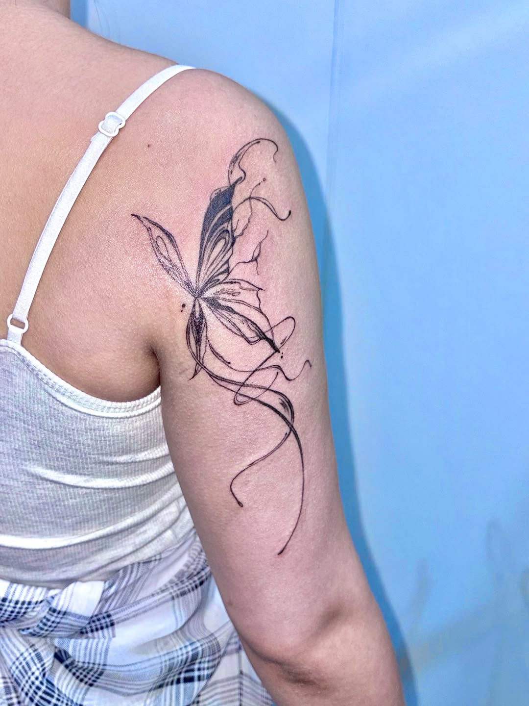 Tattoo by @913.tattoo β fine_line, illustrative