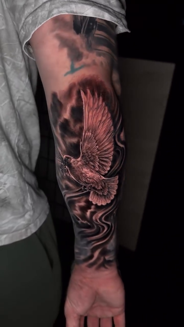 Tattoo by @picassosergiotattoos — realism, black_and_grey