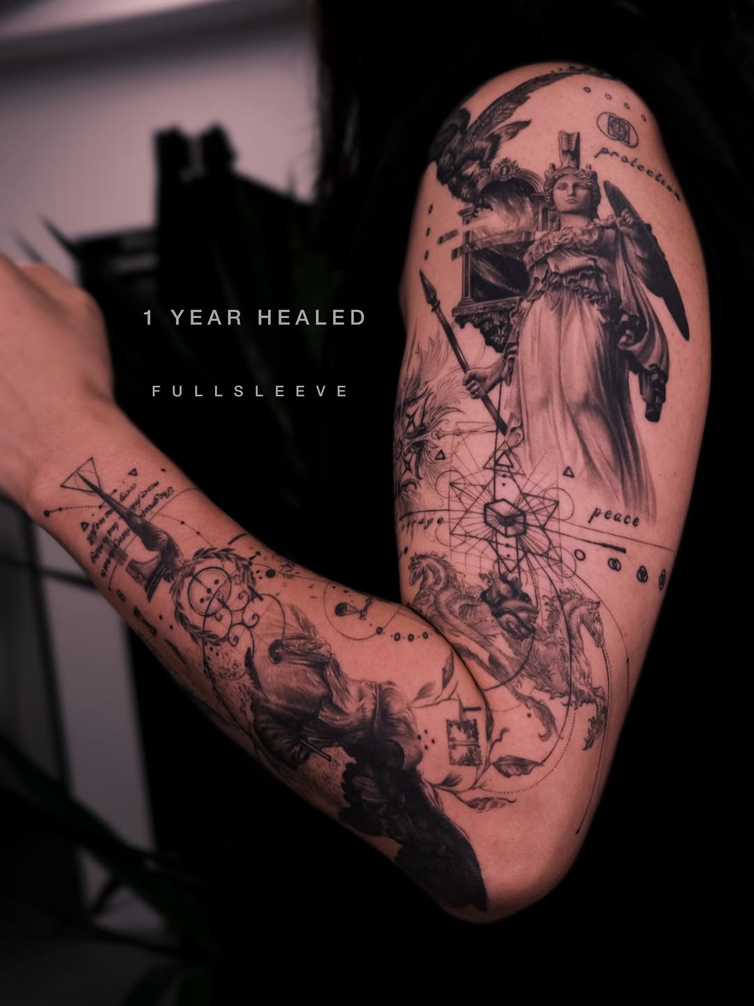 Tattoo by @even_gmt.ink — black_and_grey, realism