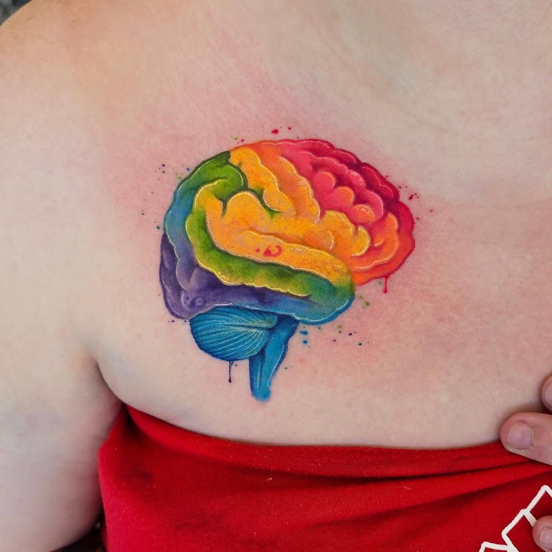 Tattoo by @emilylouisetattoos — watercolor