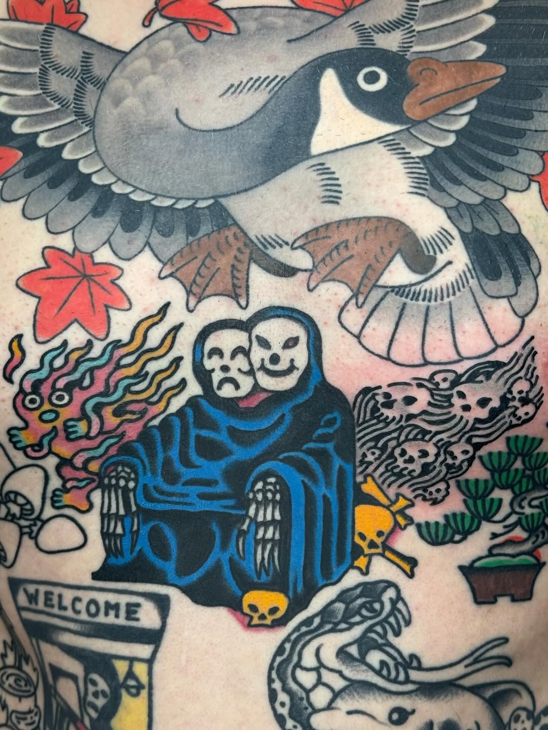 Tattoo by @jax_tattooer — american_traditional, new_school