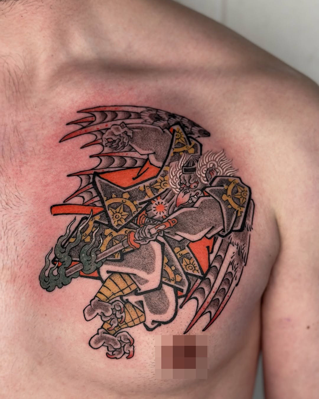Tattoo by @manjitattoo — japanese_irezumi, illustrative