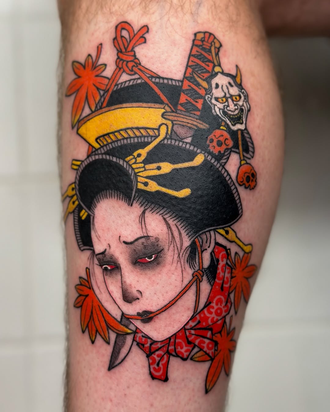 Tattoo by @manjitattoo — japanese_irezumi, illustrative