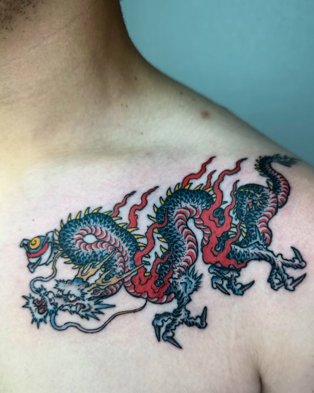 Tattoo by @manjitattoo — japanese_irezumi, illustrative