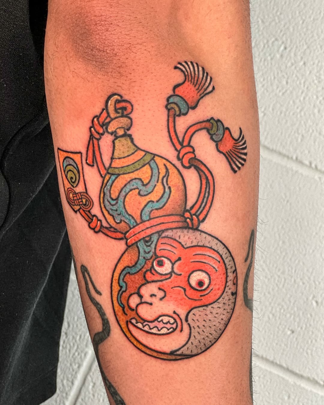 Tattoo by @manjitattoo — illustrative, new_school