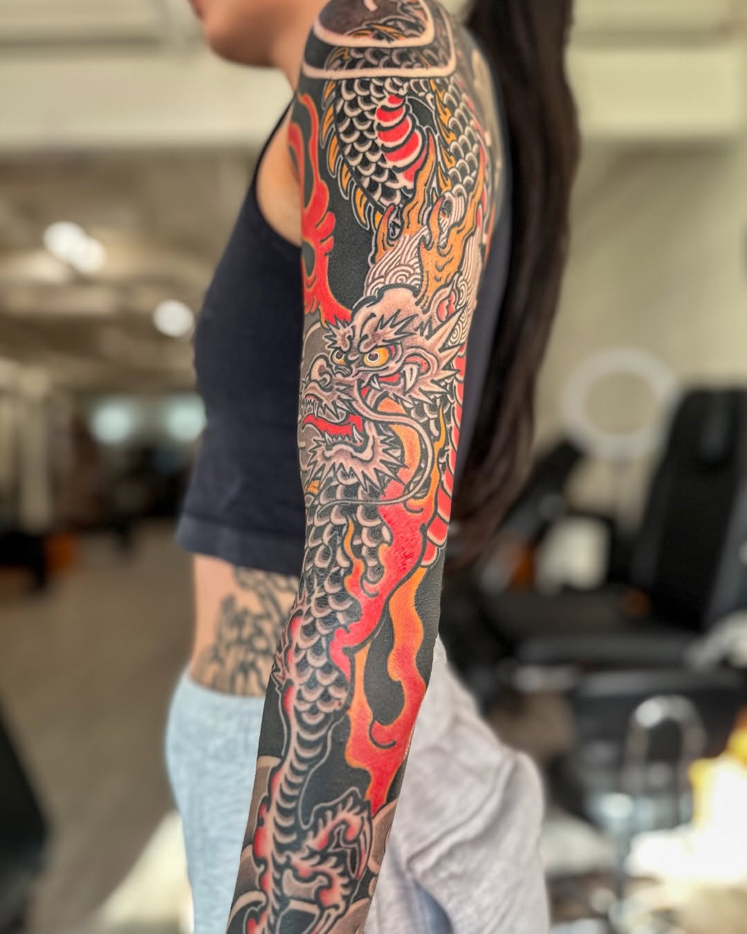 Tattoo by @manjitattoo — japanese_irezumi, illustrative