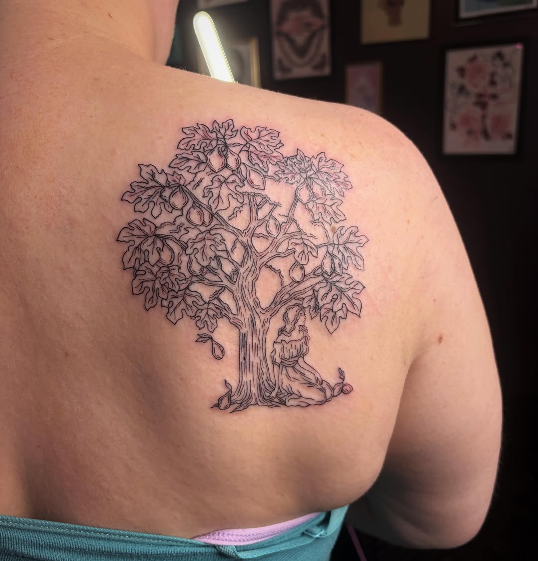 Tattoo by @maryhannahtattoos — illustrative, black_and_grey