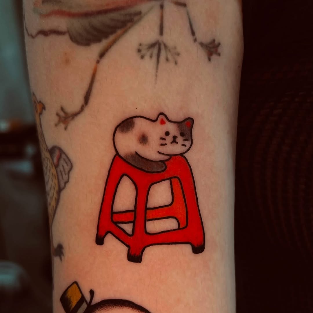 Tattoo by @fokqueenie — ignorant, new_school