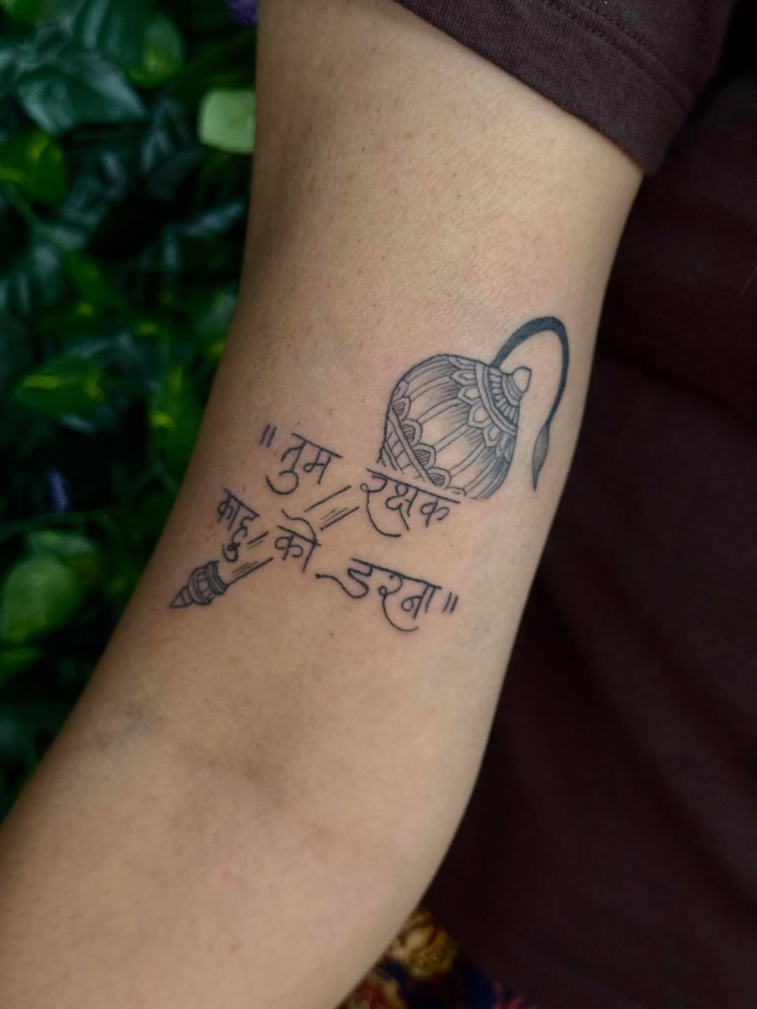 Tattoo by @brina_babe_tattoo — lettering_script