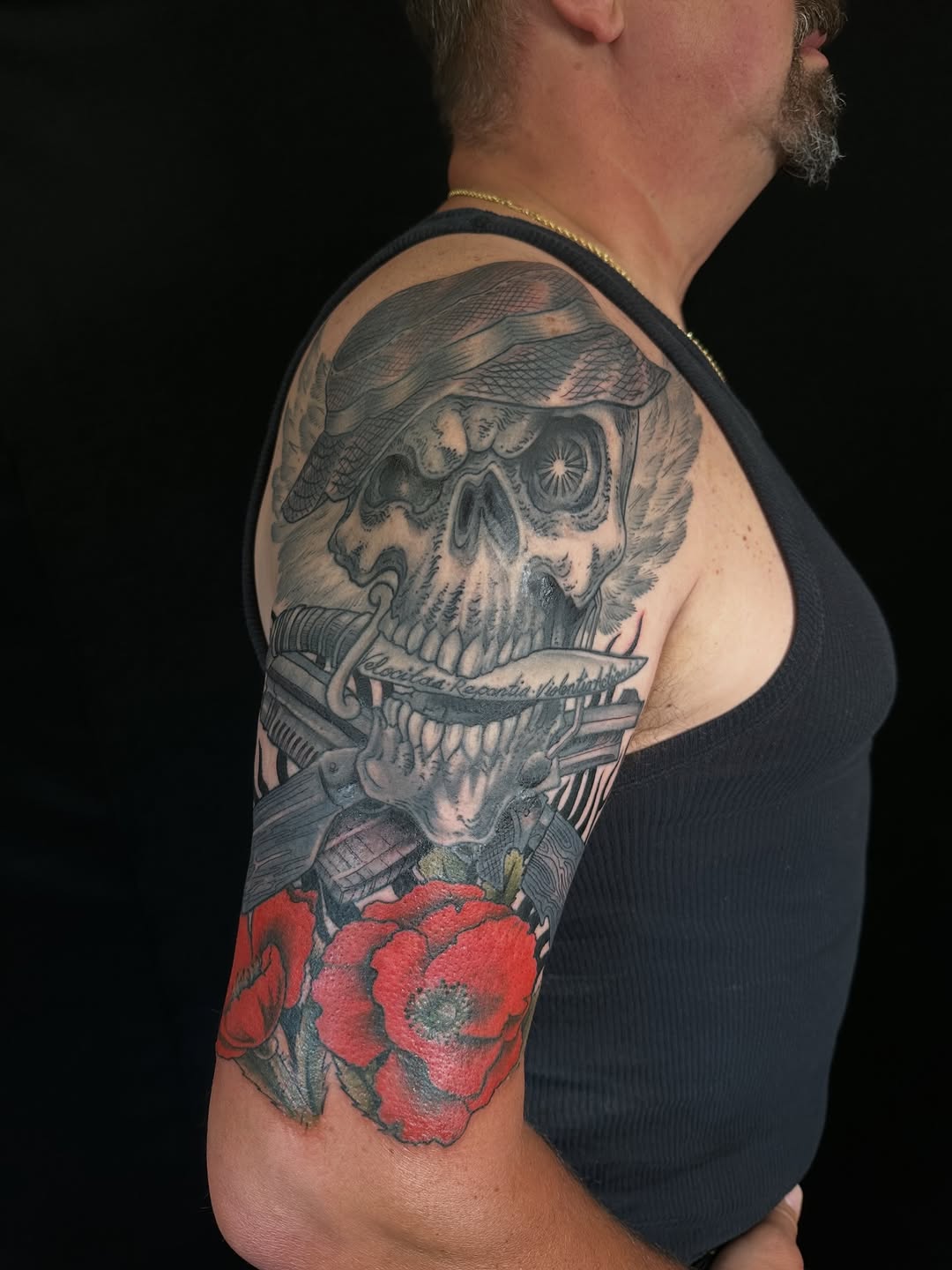 Tattoo by @electricunicorn — realism, black_and_grey