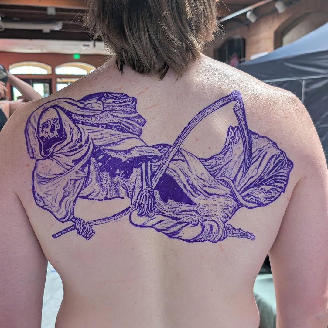 Tattoo by @arave.art โ illustrative, dark_realism
