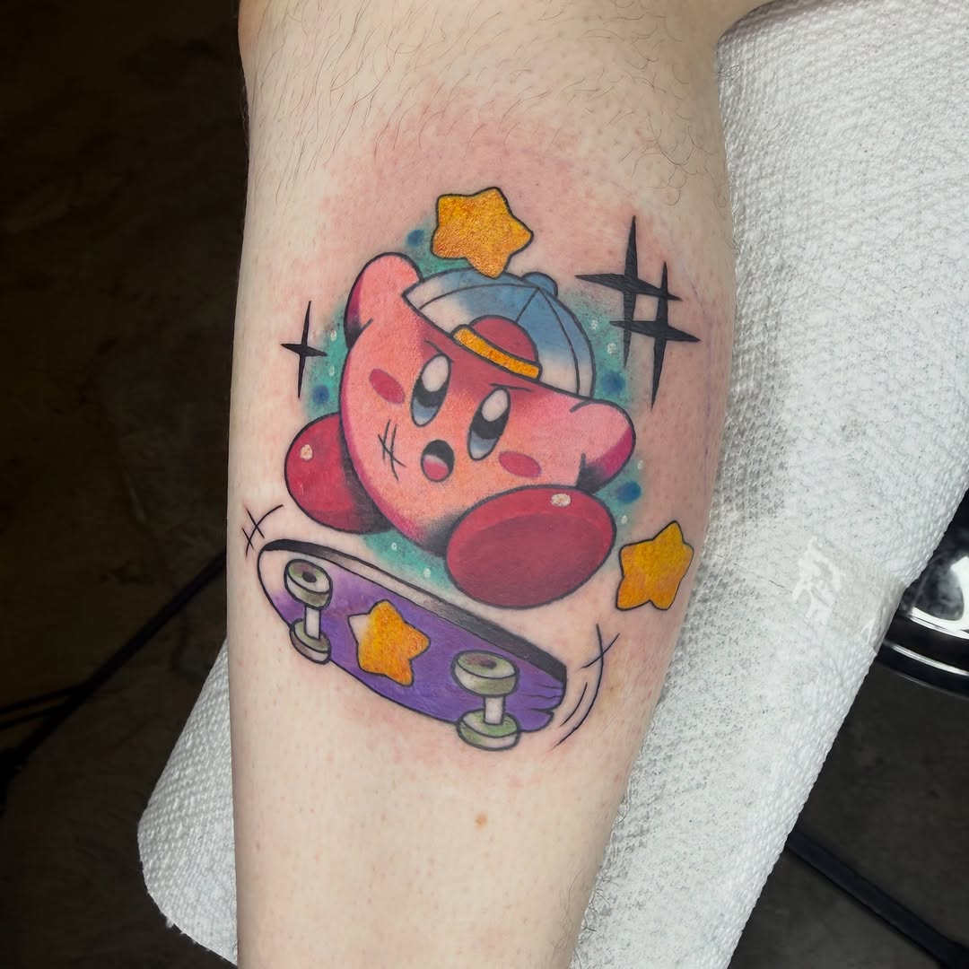 Tattoo by @chrisskon — illustrative, new_school