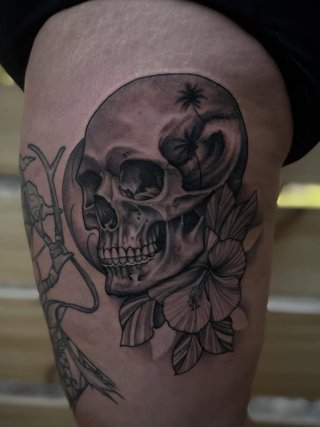 Tattoo by @loco_livin — realism, black_and_grey