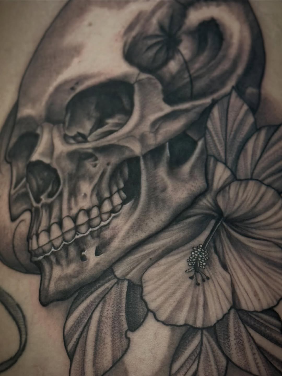 Tattoo by @loco_livin — black_and_grey, realism