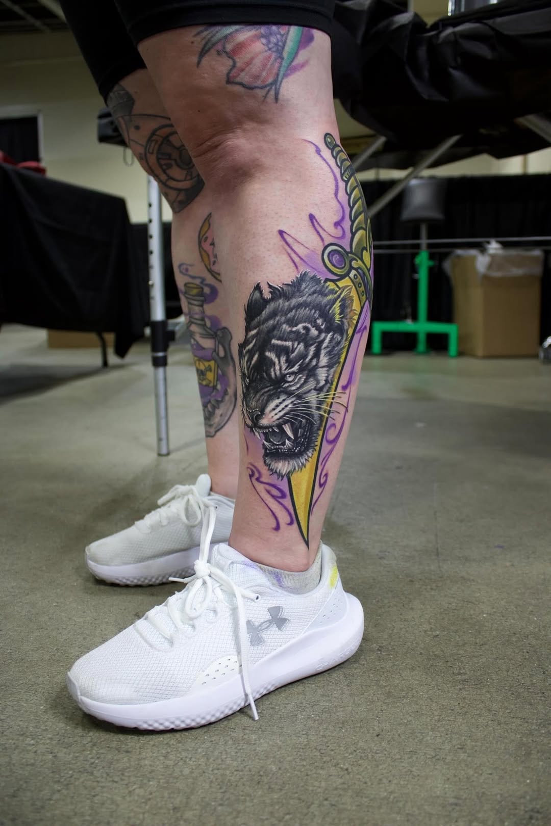 Tattoo by @gallant_tattoos — realism, black_and_grey