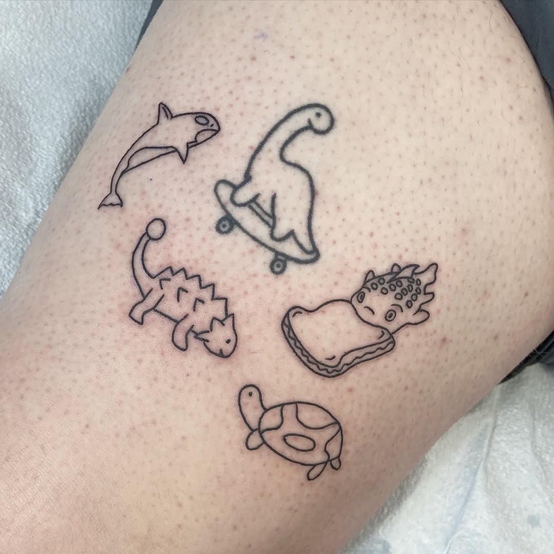 Tattoo by @ilenadoodles β ignorant, sketch