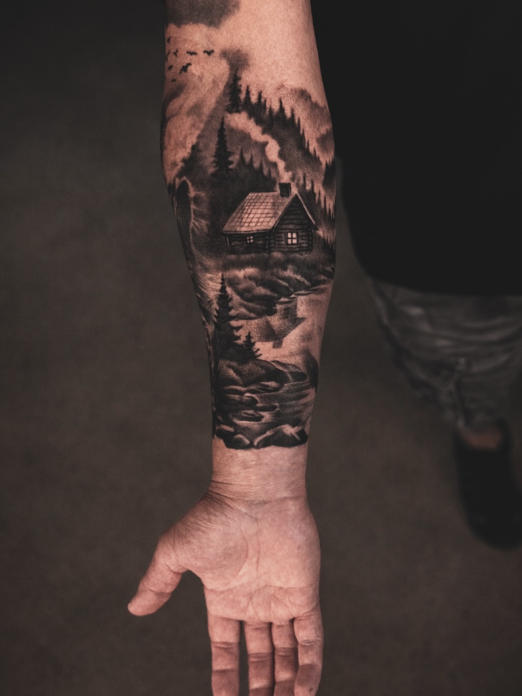 Tattoo by @nefdraws — realism, black_and_grey