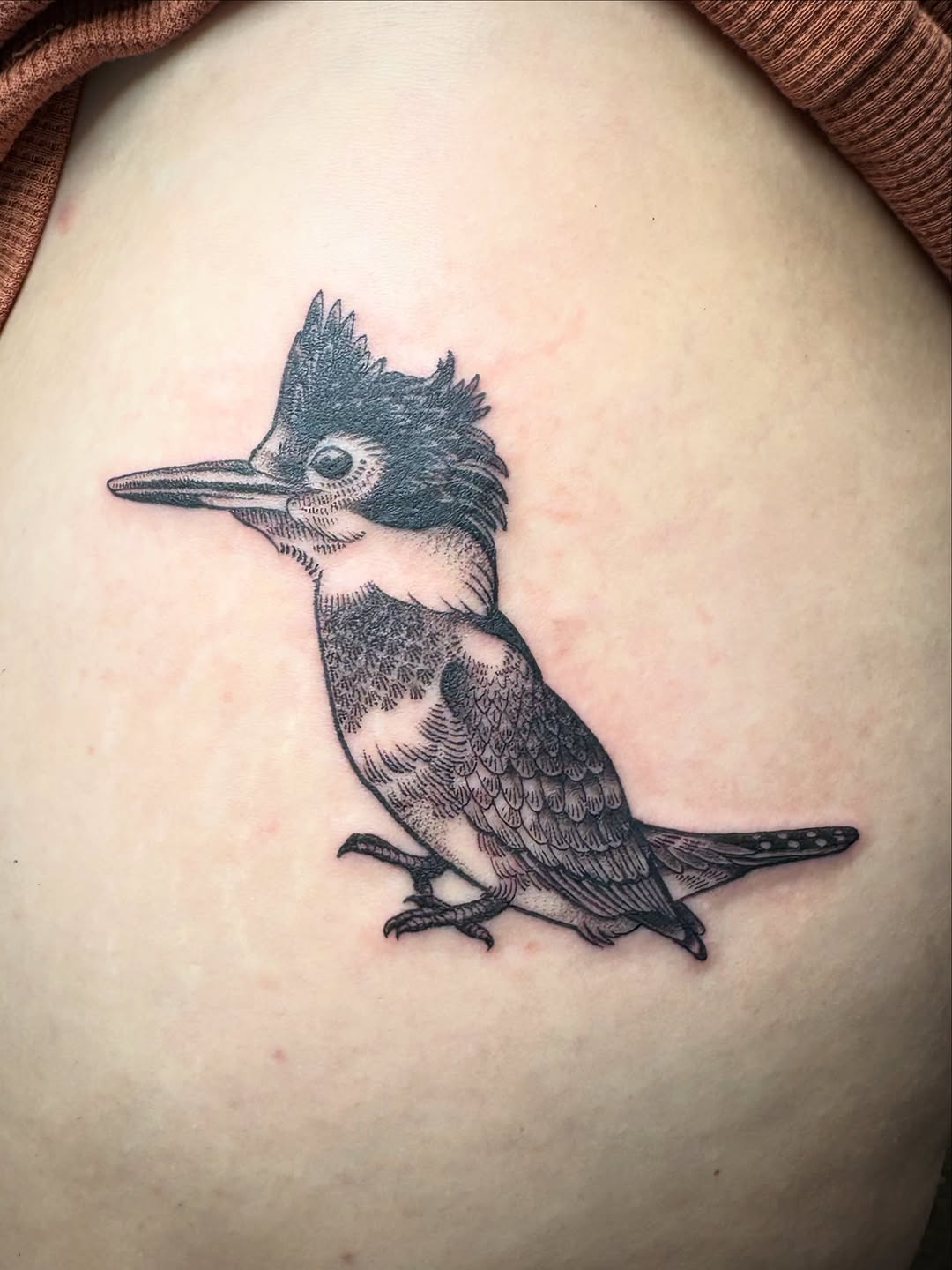 Tattoo by @lu_tatu — black_and_grey, illustrative