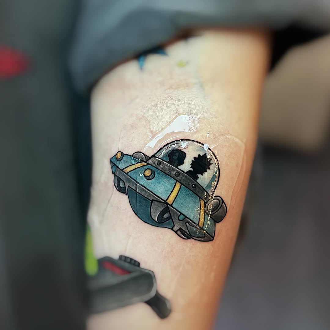Tattoo by @ict_tattoo — new_school