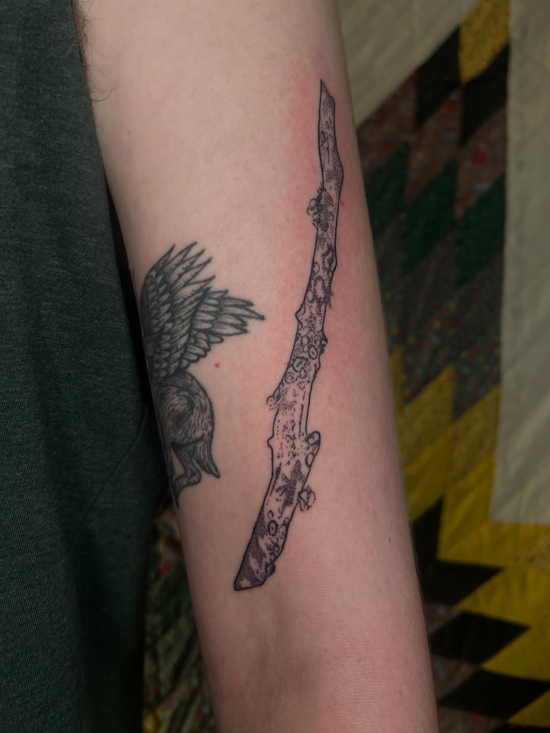 Tattoo by @soreoptimist — black_and_grey