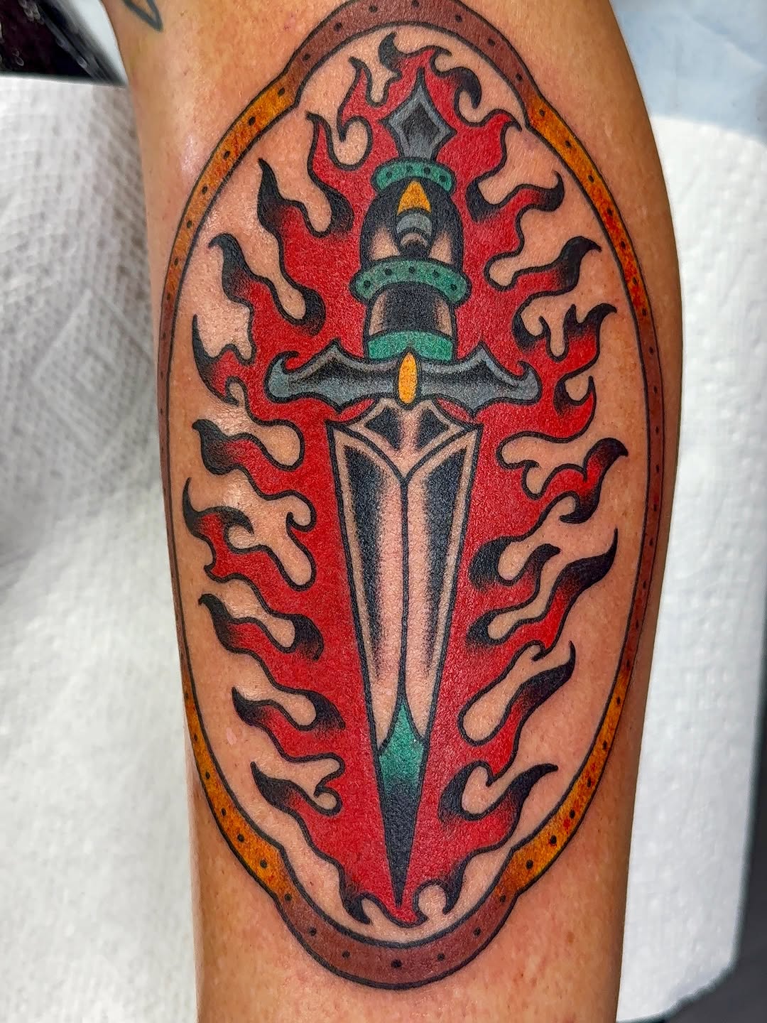 Tattoo by @vayiatattoos β american_traditional, illustrative