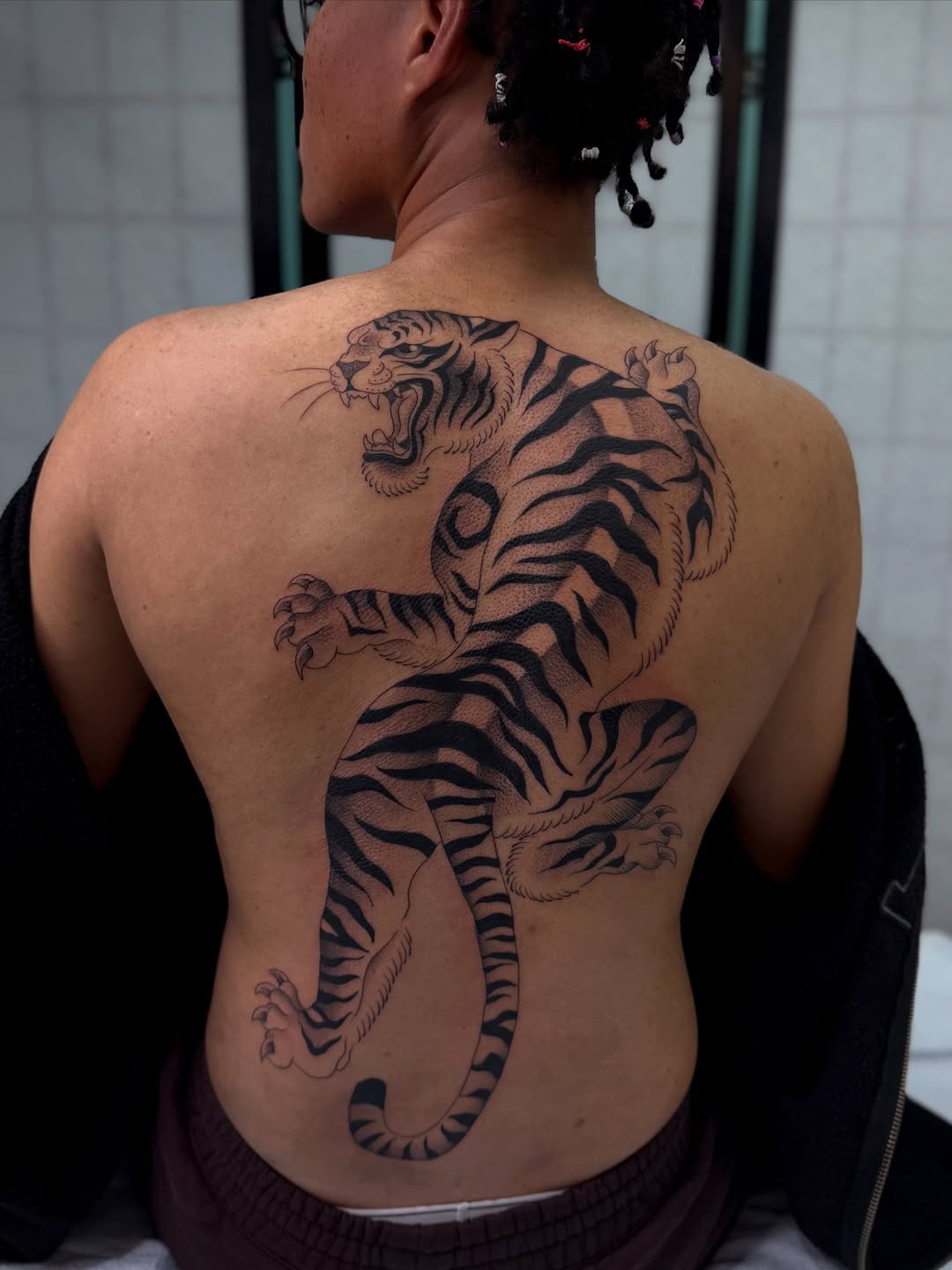 Tattoo by @ttt.christian — japanese_irezumi, blackwork