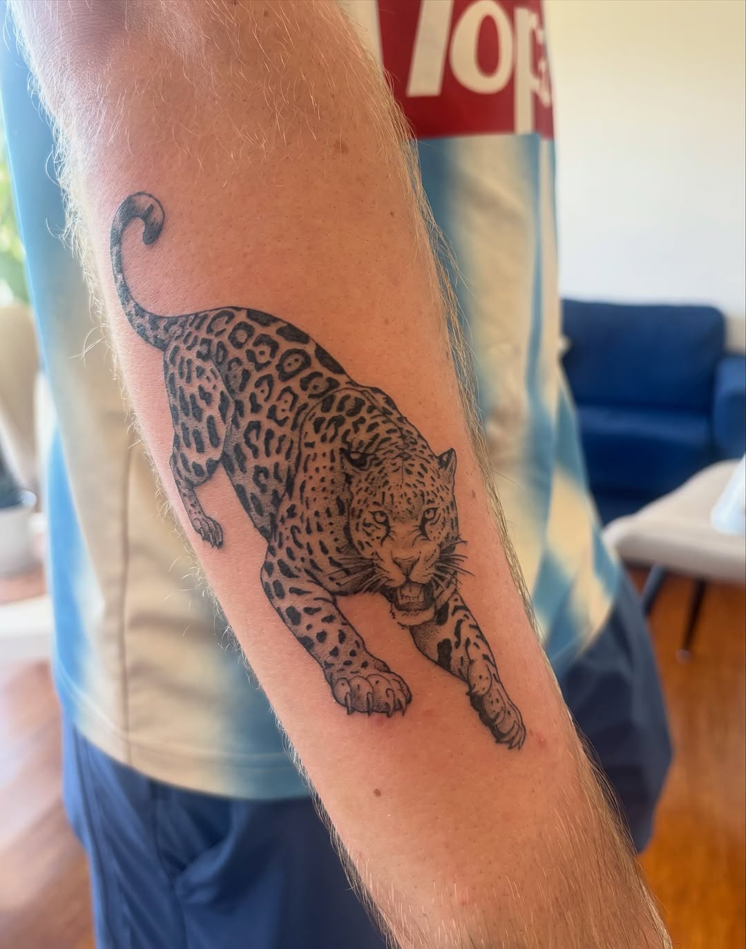 Tattoo by @secretlinetattoo — black_and_grey